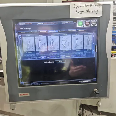 2011 ACCURPRESS 519012 Press Brakes-Hydraulic Power | Asset Exchange Corporation (14)