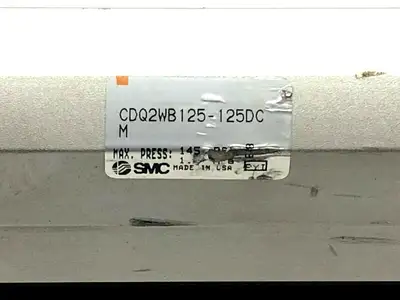 CDQ2WB125-125DCM | SMC  Pneumatic Double Action Cylinder 125mm Bore 125mm Stroke - Used