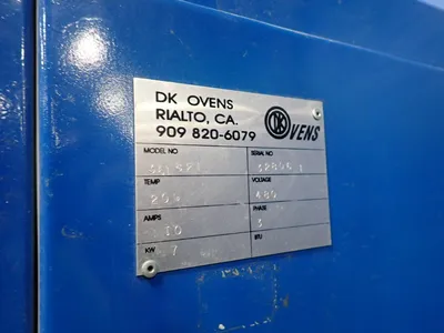 Used DK OVENS 361821 Heat Treating Units Ohio US | HGR 24 #1016631