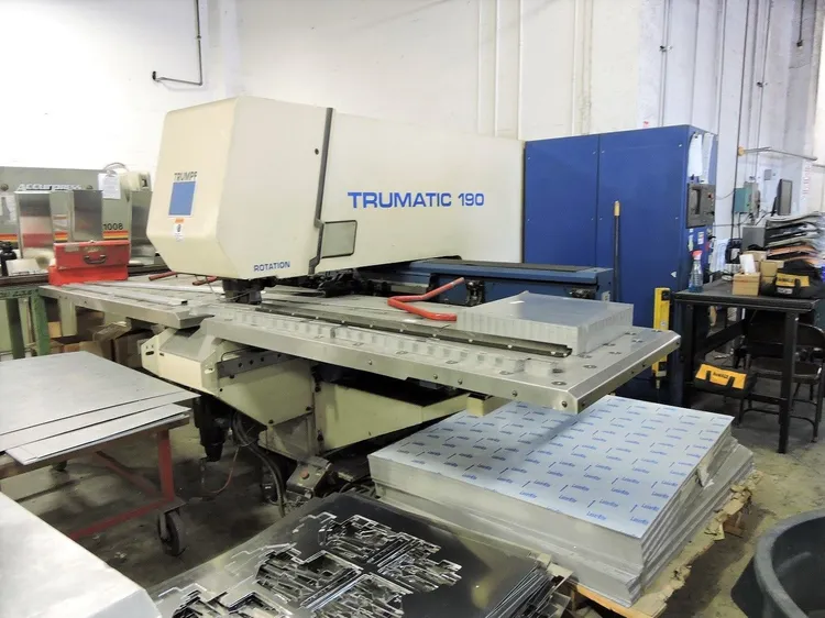 Used 1996 TRUMPF TRUMATIC 190R CNC TURRET PUNCH Turret Punches Illinois US | Asset Exchange Corporation 1 #19751