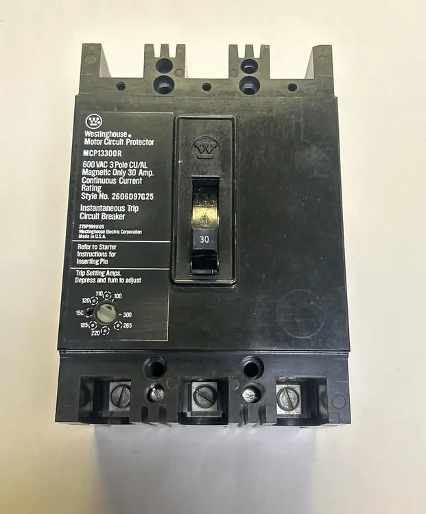Used WESTINGHOUSE MCP13300R Miscellaneous Equipment (Electrical & Power) | Surplus Asset Holdings #1195921