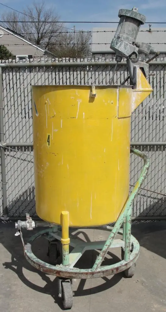 SPC5039  Tank 100 gallon vertical tank, Stainless Steel, 1/3 hp agitator, flat