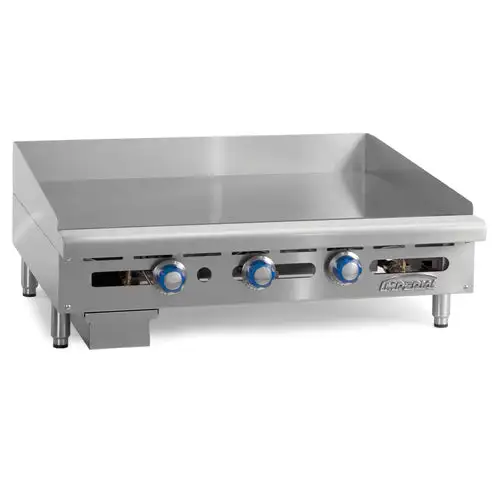 Imperial ITG-48 48" Commercial Gas Griddle Counter Top Thermostatic Control
