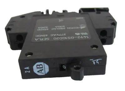 ALLEN BRADLEY 1492-GS1G020 MINI CIRCUIT BREAKER 1492GS1G020 LOT OF 2 NEW,SURPLUS