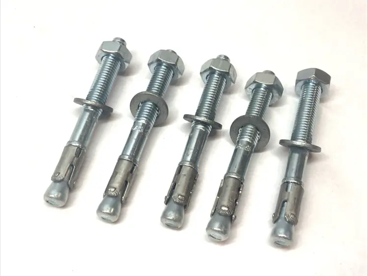 Used MKT BZ ZN M10X95/15-35 WEDGE ANCHOR ZINC PLATED CONCRETE BOLT LOT OF Bolts Michigan US | Maverick Industrial Sales #1091488