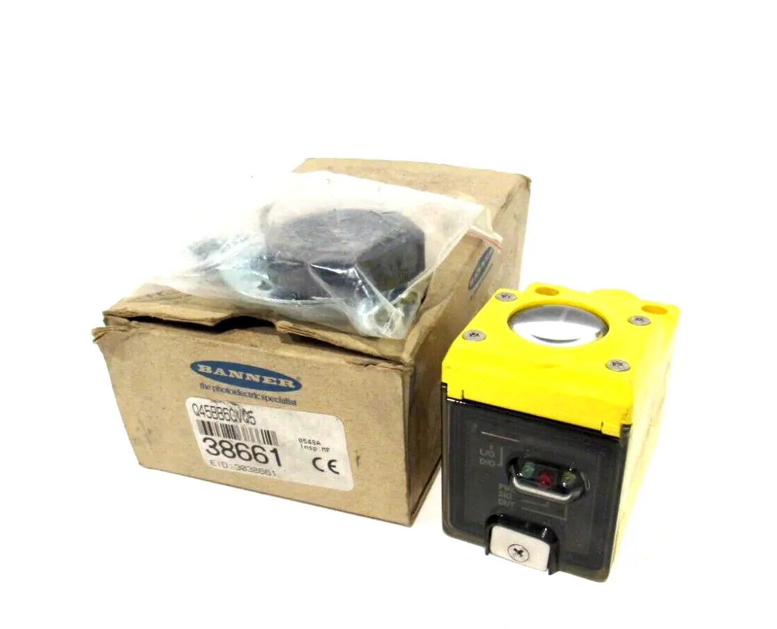 NEW BANNER Q45BB6CVQ5 PHOTOELECTRIC SENSOR 38661