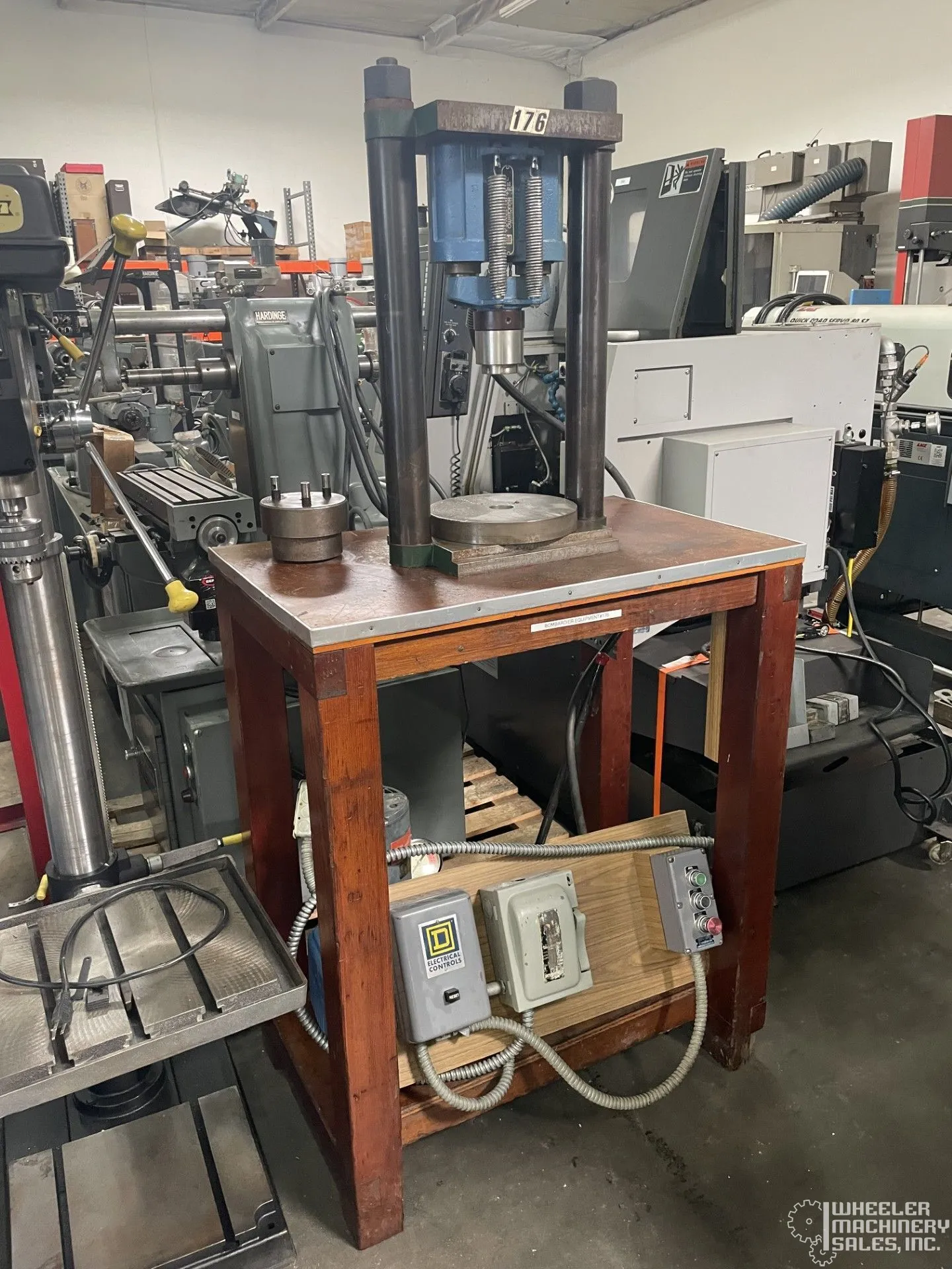 OTC / ENERPAC CUSTOM 50 TON HYDRAULIC PRESS #7822 #1