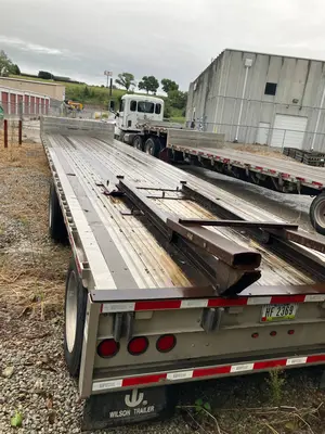 Used WILSON CD-1080 Flatbed Trailers Nebraska US | Aucto #1461167