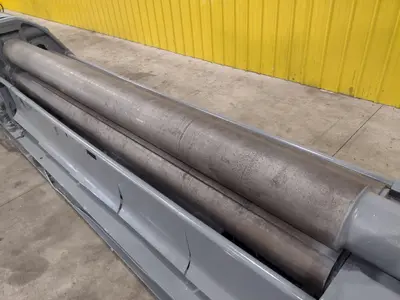 10' X 1/4" WEBB MODEL #6L INITIAL PINCH 3 ROLL PLATE ROLL
