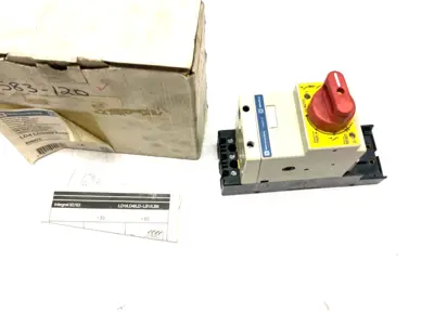 USED SQUARE D, TELEMECANIQUE, SCHNEIDER ELECTRIC INTEGRAL DOL CONTACTOR BREAKER