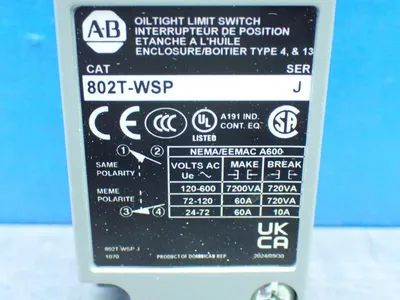 NEW ALLENBRADLEY 802TWSP