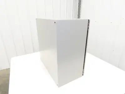 Wiegmann Electrical Enclosure Cabinet 24x24x12" Type 12 Gray  -No Backplate-