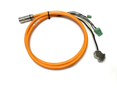 USED BOSCH REXROTH HYBRID SERVO MOTOR CABLE 2M 024DBB-NN-002,0