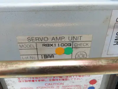 Nachi Fujikoshi RBX1100G AC Servo Amplifier Drive Unit