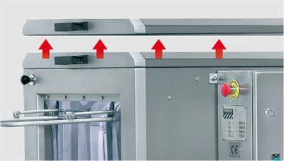 USED Roser TL-335-AE INDUSTRIAL CRATE TUNNEL WASHER