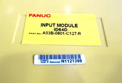 NEW FANUC ID64D I/O INPUT MODULE A03B-0801-C127-R