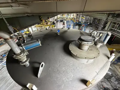 Used 2017 TANK STAINLESS STEEL 15000 gallon Stainless Steel Tanks New Jersey US | Perry Equipment #1332530