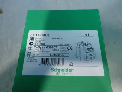 New | in-Stock SCHNEIDER ELECTRIC LC1D09BL PLC Contactors Ohio US | HGR 24 #864327