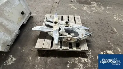 USED MTI 1500 Liter MTI Mischtechnik High Intensity Mixer, 450 HP, Model M1500S