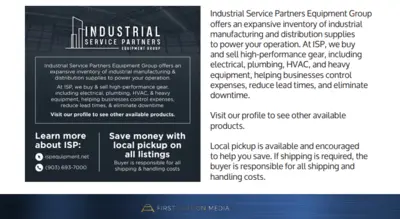 Used _UNKNOWN_ _UNKNOWN_ General Storage Systems South Carolina US | ISP Equipment Group #1318952