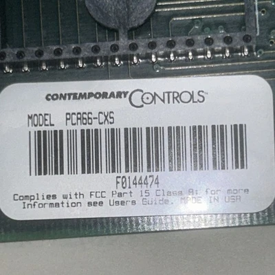 USED Contemporary Controls PCA66-CXS