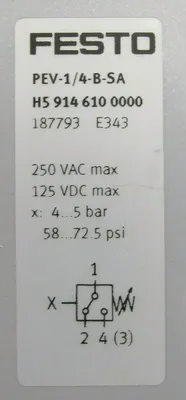 NEW FESTO LFR-D-MIDI-SA PNEUMATIC REGULATOR FILTER 187580 LFRDMIDISA