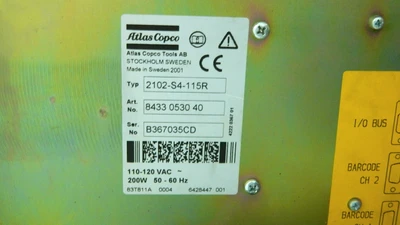 USED ATLAS COPCO 2102-S4-115R
