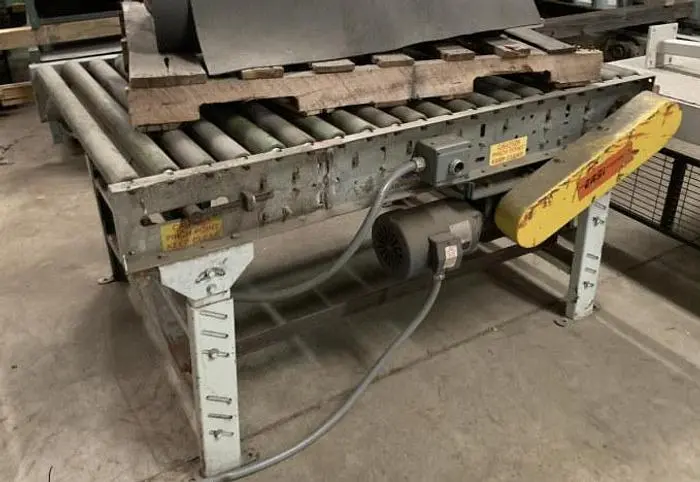 42" WIDE x 5' LONG EASI POWER ROLLER CONVEYOR