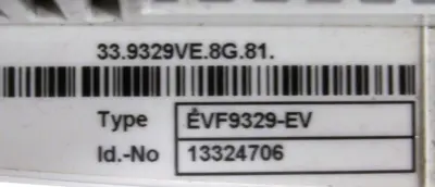 USED LENZE EVF9329-EV FREQUENCY INVERTER EVF9329EV