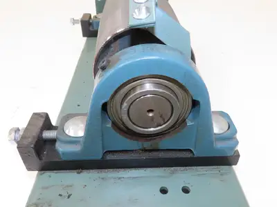 Hytrol 4"x 9" Crowned Tail Pulley for 24" Conveyor 21"BF 8" Belt Under Roller