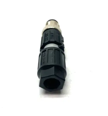 New | in-Stock SMC FIELD WIREABLE CONNECTOR M12 4-PIN QUICKON Connector Accessories | Maverick Industrial Sales #1105671