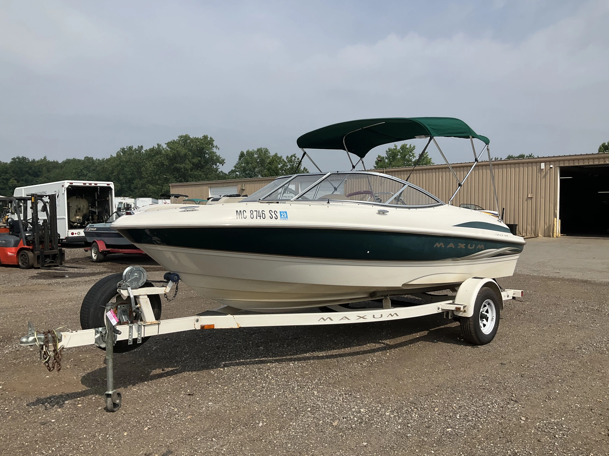 Used 1999 MAXUM TBD Boats (Misc) Michigan US | Miedema Asset Management Group #1313970