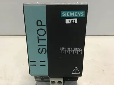 USED SIEMENS 6EP1 961-3BA00