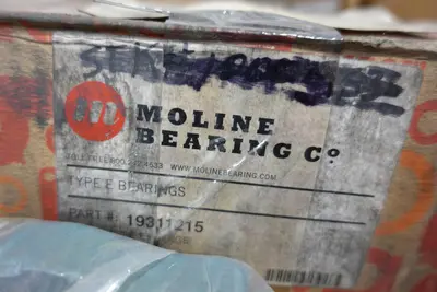 PALLET OF ASSORTED PILLOW BLOCK BEARINGS AND BEARING HOUSINGS, DODGE, FAG, RHP, MOLINE