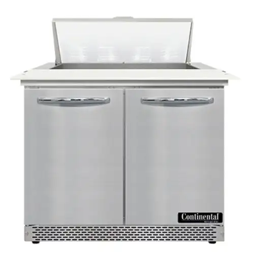 Continental SW36N8C-FB 36" Sandwich/salad Prep Table W/ Refrigerated Base, 115v