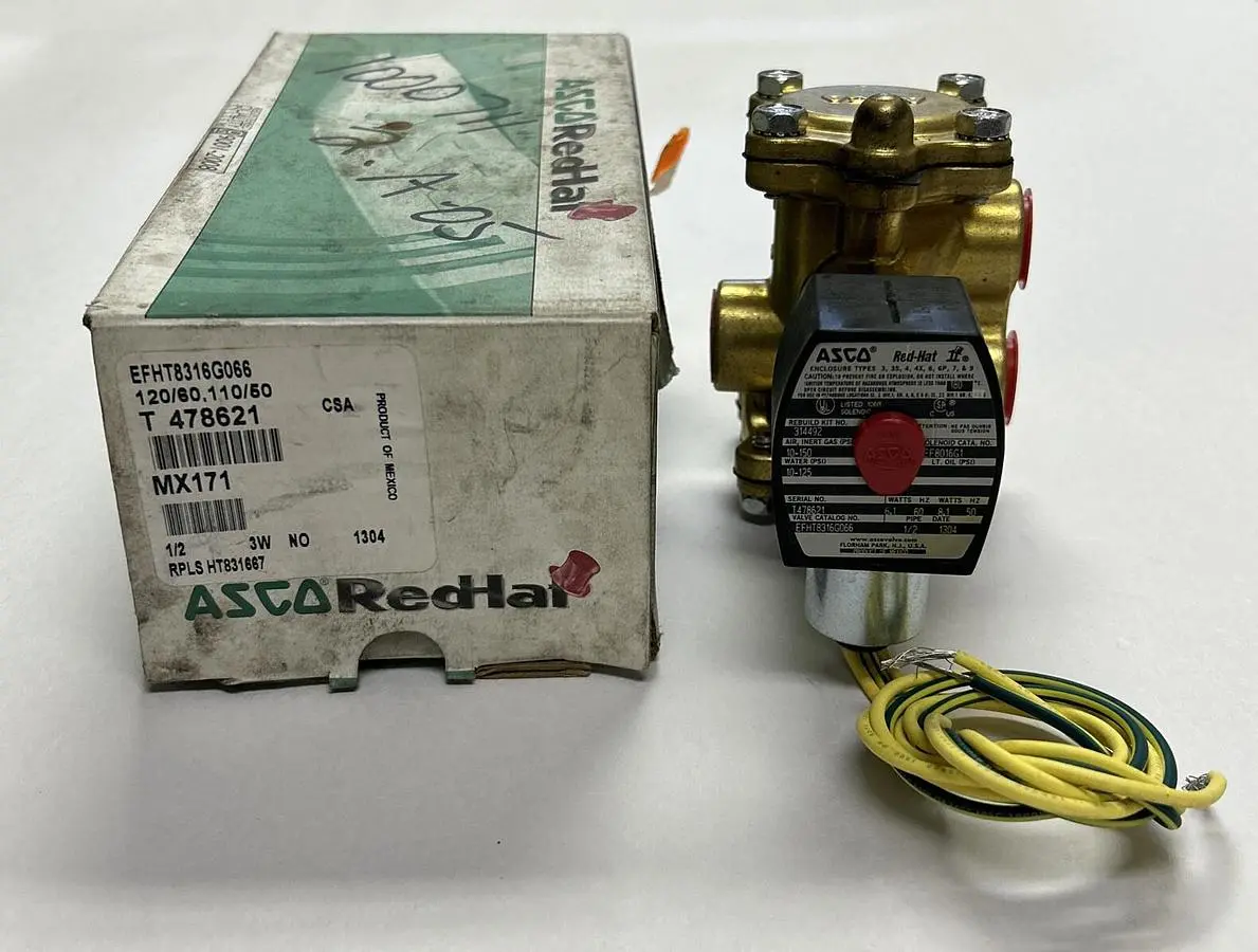 New | in-Stock ASCO EFHT8316G066 Solenoid Valves | Surplus Asset Holdings #1217875