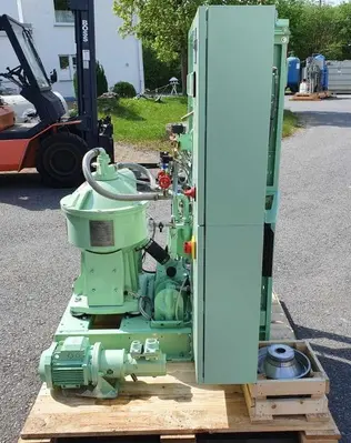 Alfa-Laval P-626 lube oil purifier module, 316SS.