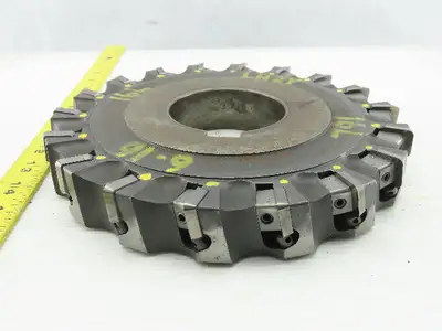 Dijet HSM9.018-10431L 9" Indexable Face Shell Mill LH Cutter 76mm Arbor 18 Flute