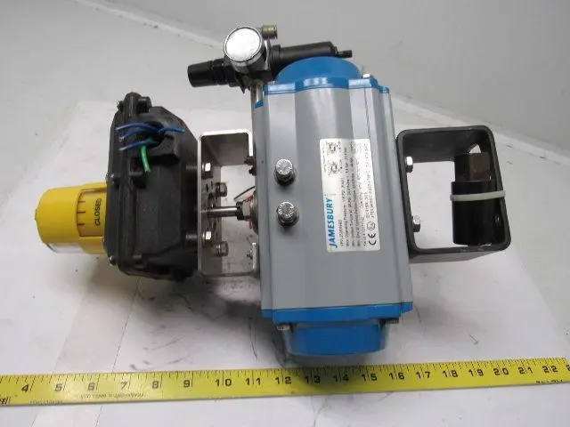 JAMESBURY VPVL250SR6BD VALV-POWR Valve Actuator Double Opposed Piston Lot/1