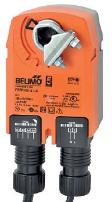 Belimo FSTF24 Fire & Smoke Actuator, 18 in-lb [2 Nm], Spring Return, AC/DC24V [New]