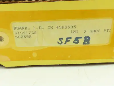 Cutler Hammer 58-3595 Control Board Circuit Panel
