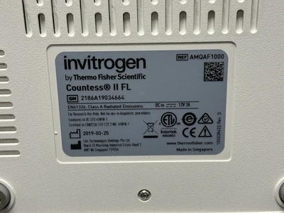 Used Invitrogen / Thermo Fisher Scientific AMQAF1000 Cellular Analysis Systems Missouri US | BioLabTek #1357609