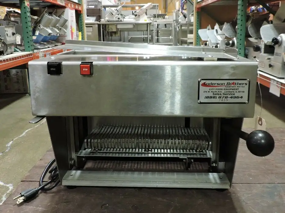 Oliver 709 Commercial Front Load Mini 3/4" Bread Slicer (**New Blades**)
