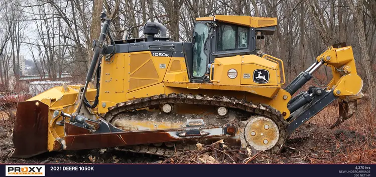Used 2021 DEERE 1050K Bulldozers Pennsylvania US | Proxy Equipment #1382901