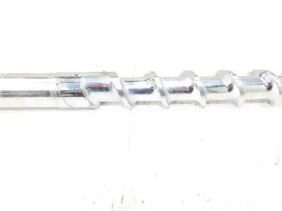 Meiki 8435815A Metering Screw for Injection Molding Machine 36mm x 1050mm 41.3"