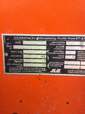 Used 2015 JLG E400AJPN Articulating Boom Lifts North Carolina US | Stack Equipment #1331976
