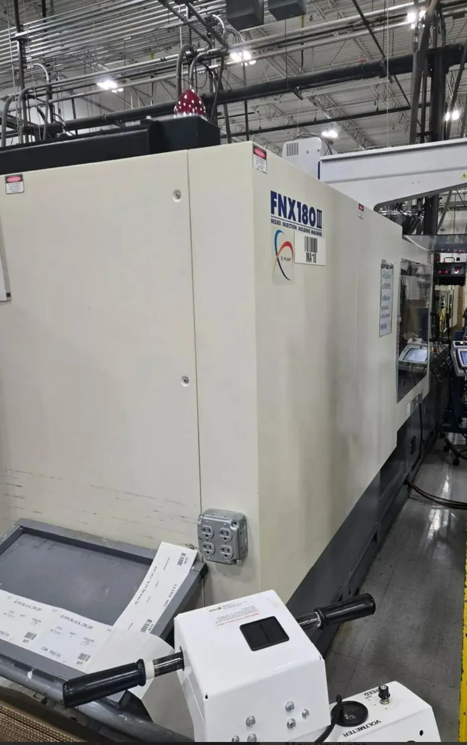 Used 2016 NISSEI FNX180IIIA-36A Injection Molding Machines California US | Machinery Network #1309818