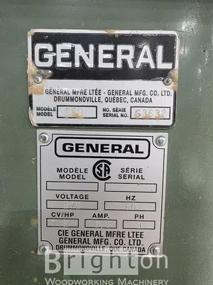 USED GENERAL 550 USED 7.5HP CABINET TABLE SAW