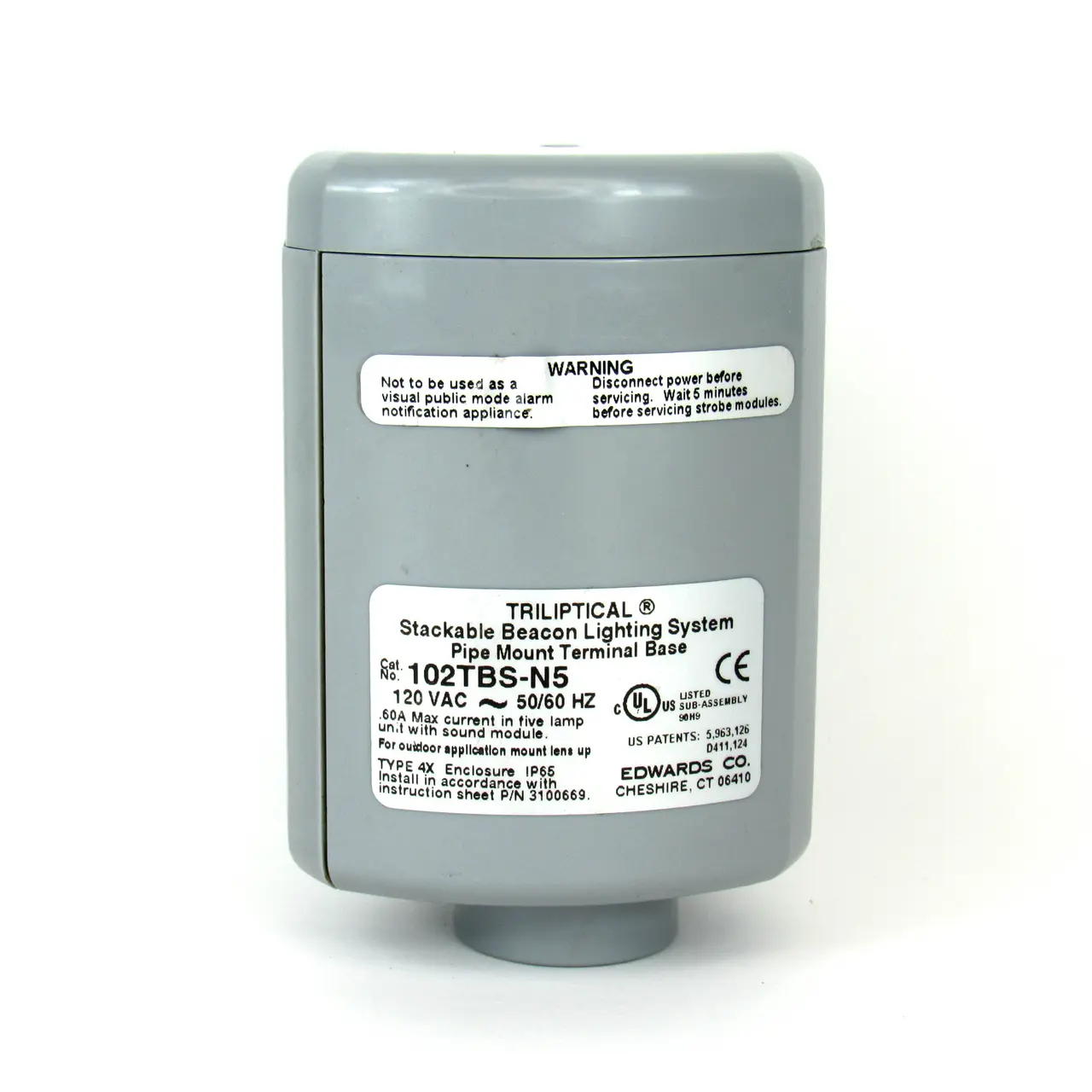 USED EDWARDS CO. 102TBS-N5