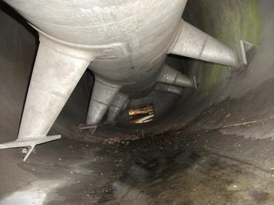 Buss 6000 L S/S Paddle Vacuum Drier